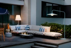 Archigrande Lampe sur pied d’extérieur, vert, 180x84x233 cm