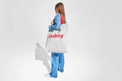 Baggy-Bag Sac en coton, blanc, 61x55 cm