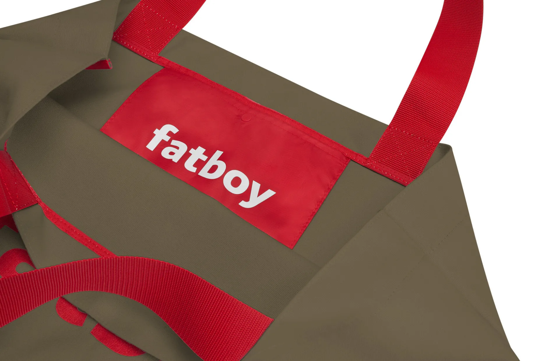 Baggy-Bag Sac en coton, vert, 61x55 cm
