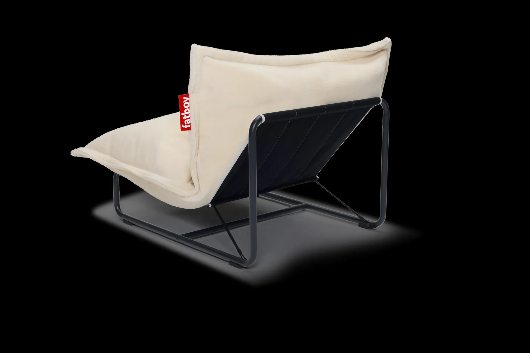 Beanbase Fauteuil poire, black,cm