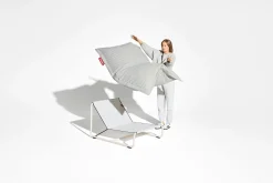 Beanbase Fauteuil poire, blanc,cm