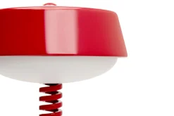 Bellboy Lampe de table sans fil, rouge, 18x18x30 cm
