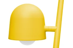 Big Lebow Arc lamp, jaune, 186x234 cm