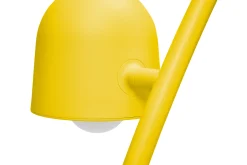 Big Lebow Arc lamp, jaune, 186x234 cm