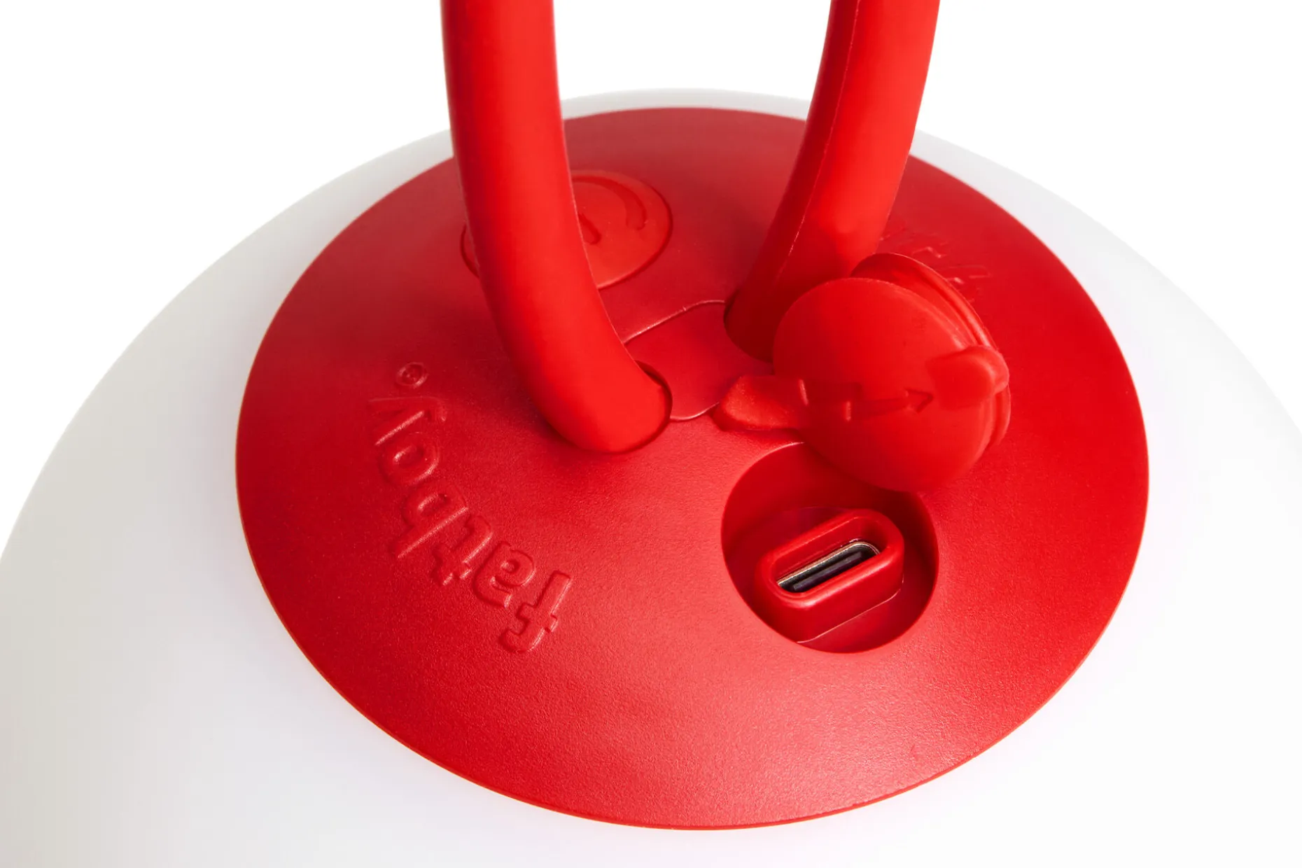 Bolleke Mini set (3 pcs) Petites lampes rechargeables, rouge, 12x12 cm