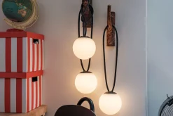 Bolleke Mini set (3 pcs) Petites lampes rechargeables, rouge, 12x12 cm
