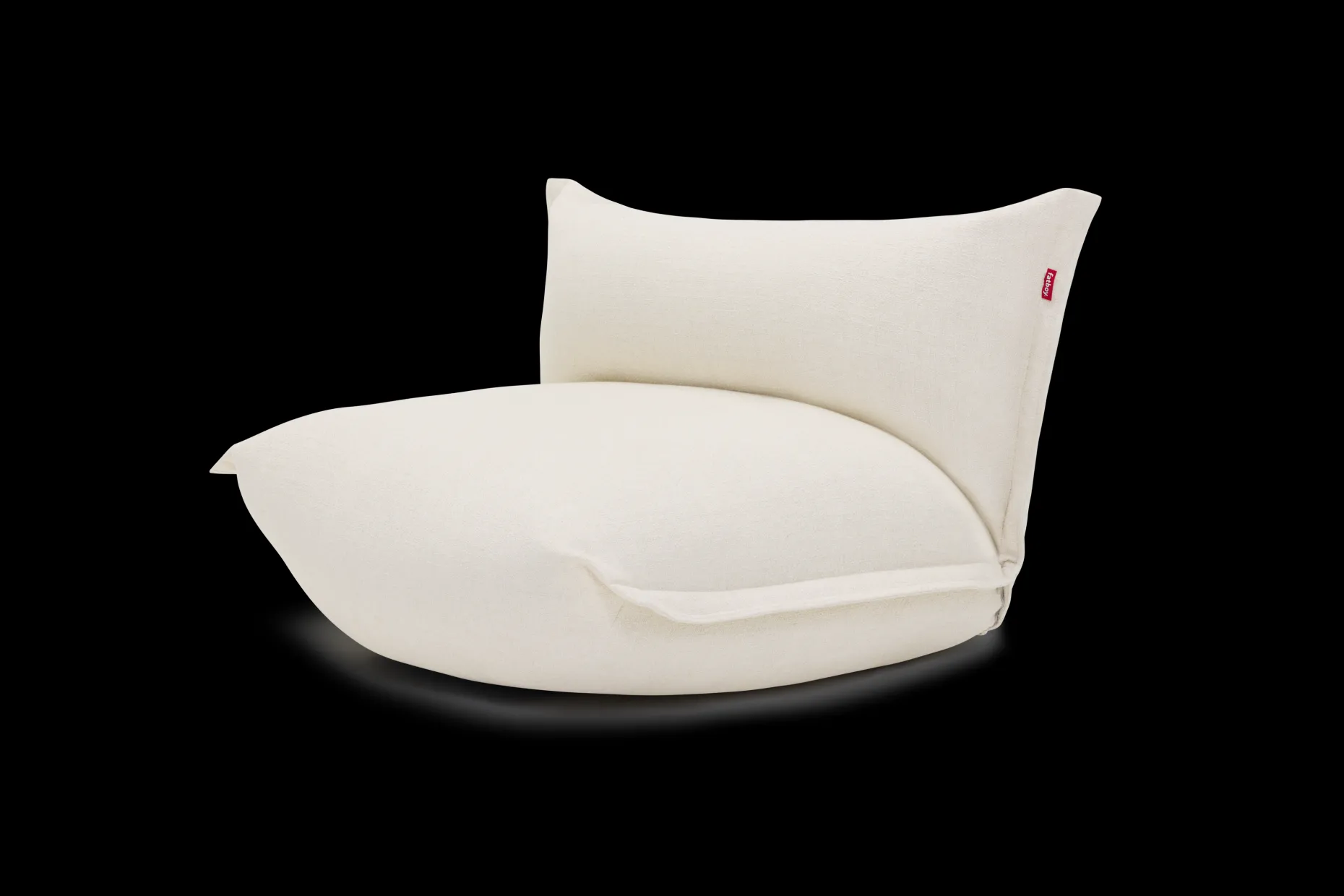 BonBaron Slim Boucle Fauteuil lounge, beige, 102x85x75 cm
