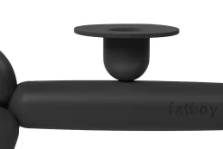 Can-Dog Bougeoir, black, 28.5x8.2x10.7 cm