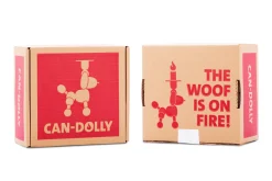 Can-Dolly Bougeoir, black, 16x9.5x20.5 cm