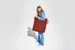 Carry-All-Bag Canvas Sac en toile, rouge, 61x55 cm