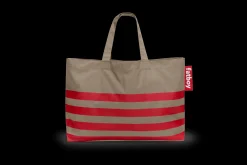 Carry-Too-Much-Bag Canvas Grand sac en toile, gris, 70x50 cm