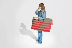 Carry-Too-Much-Bag Canvas Grand sac en toile, gris, 70x50 cm