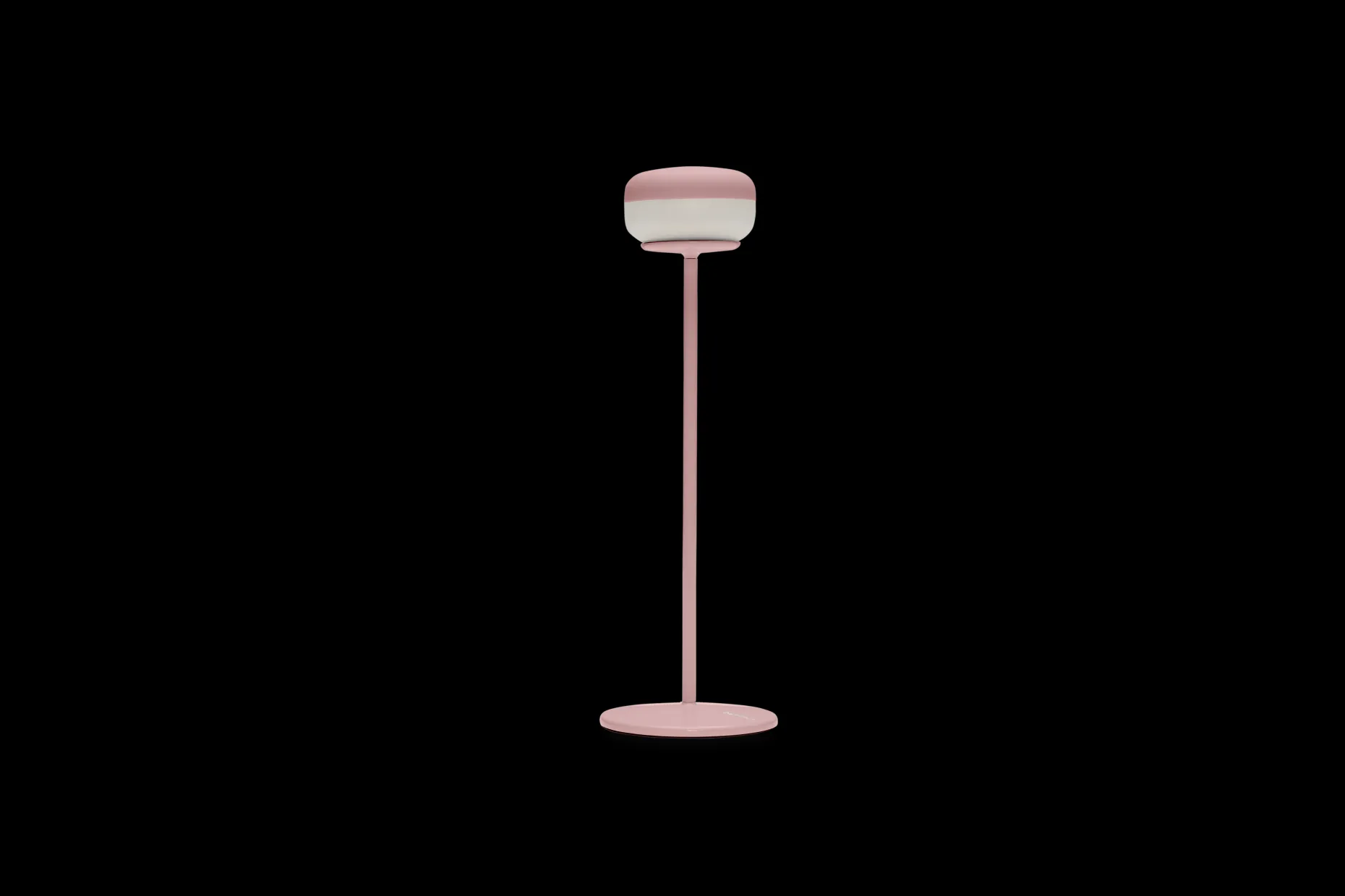 Cheerio Lampe de table sans fil, rose, 8x8x25.8 cm