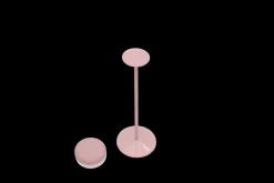 Cheerio Lampe de table sans fil, rose, 8x8x25.8 cm