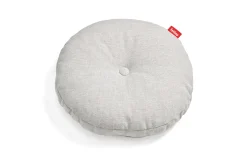 Circle Pillow Coussin décoratif, gris, 50x50x4 cm