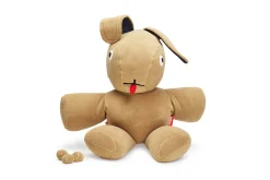Co9 XS Teddy Lapin en peluche, marron, 180x150x50 cm