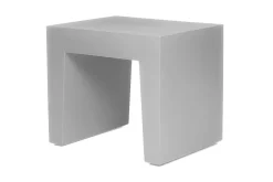Concrete Seat Tabouret d’extérieur, 40x50x43 cm