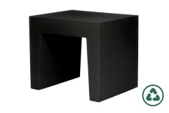 Concrete Seat Tabouret d’extérieur, black, 40x50x43 cm