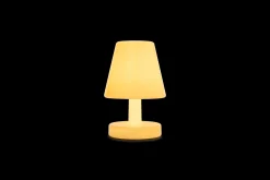 Edison The Ambiance Lampe rechargeable, jaune, 16.5x16.5x25.3 cm