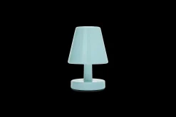 Edison The Ambiance Lampe rechargeable, bleu, 16.5x16.5x25.3 cm