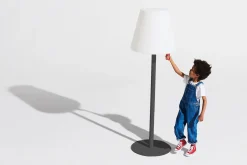 Edison the Giant Grande lampe sur pied, black, 58x58x182 cm