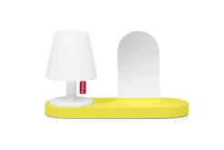 Edison the Petit + Residence Étagère murale avec Edison the Petit, jaune,cm