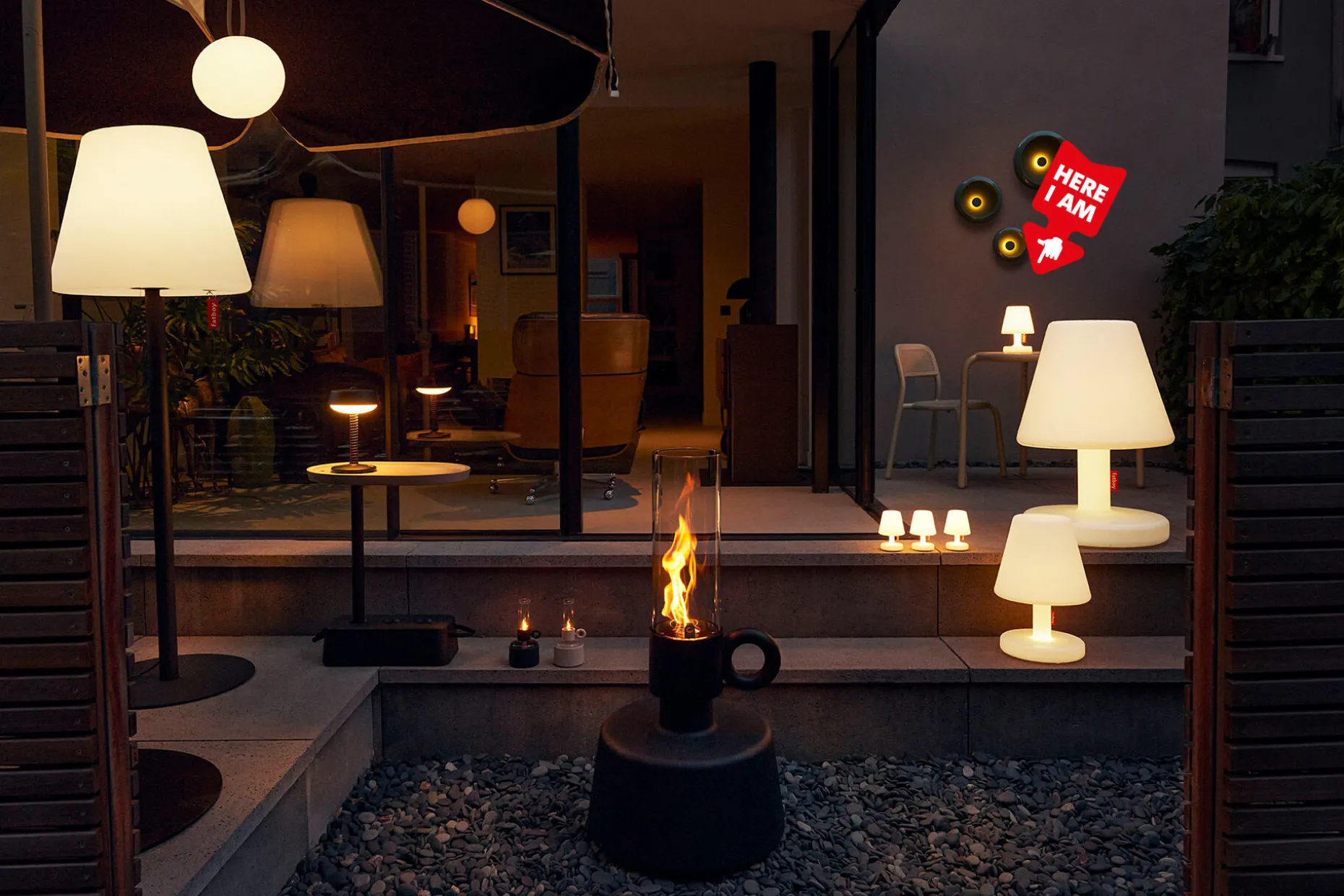 Edison the Petit Lampe de table rechargeable, 16x16x25 cm