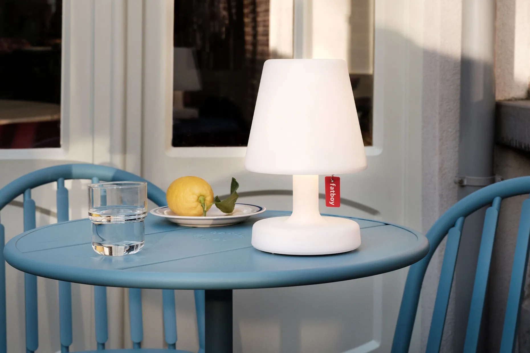 Edison the Petit Lampe de table rechargeable, 16x16x25 cm