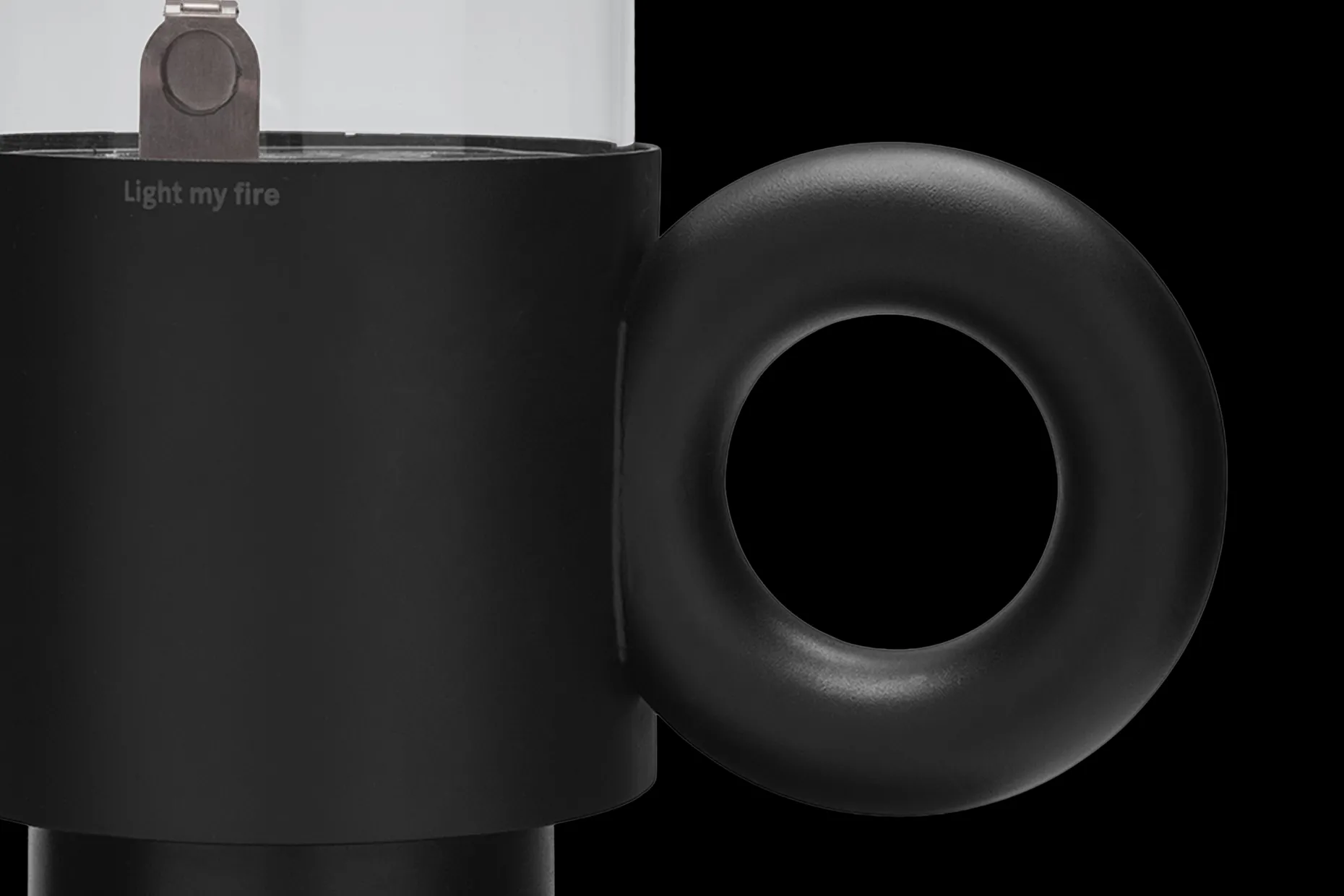 Flamtastique Lampe à huile pour l’extérieur, black, 58.5x115.5 cm