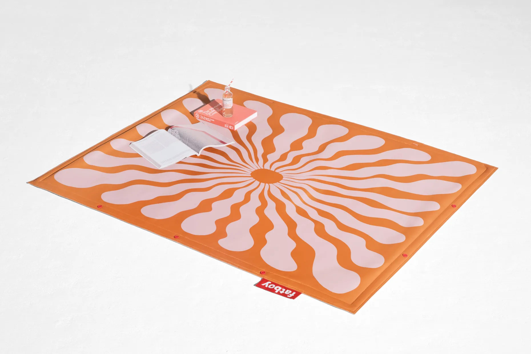 Flying Carpet Tapis, orange, 180x140 cm