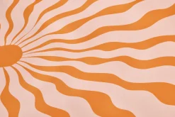 Flying Carpet Tapis, orange, 180x140 cm