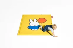 Flying Carpet x Miffy Tapis de jeu Miffy, jaune, 180x140 cm