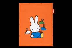 Flying Carpet x Miffy Tapis de jeu Miffy, orange, 180x140 cm