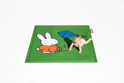 Flying Carpet x Miffy Tapis de jeu Miffy, vert, 180x140 cm