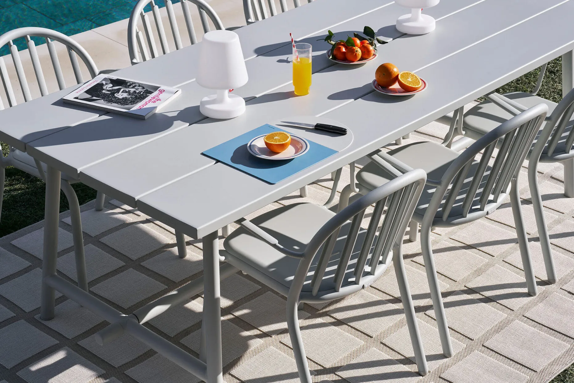 Fred's Armchair Chaise de jardin avec accoudoirs, 60x59.5x80.5 cm