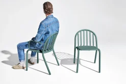 Fred's Armchair Chaise de jardin avec accoudoirs, vert, 60x59.5x80.5 cm