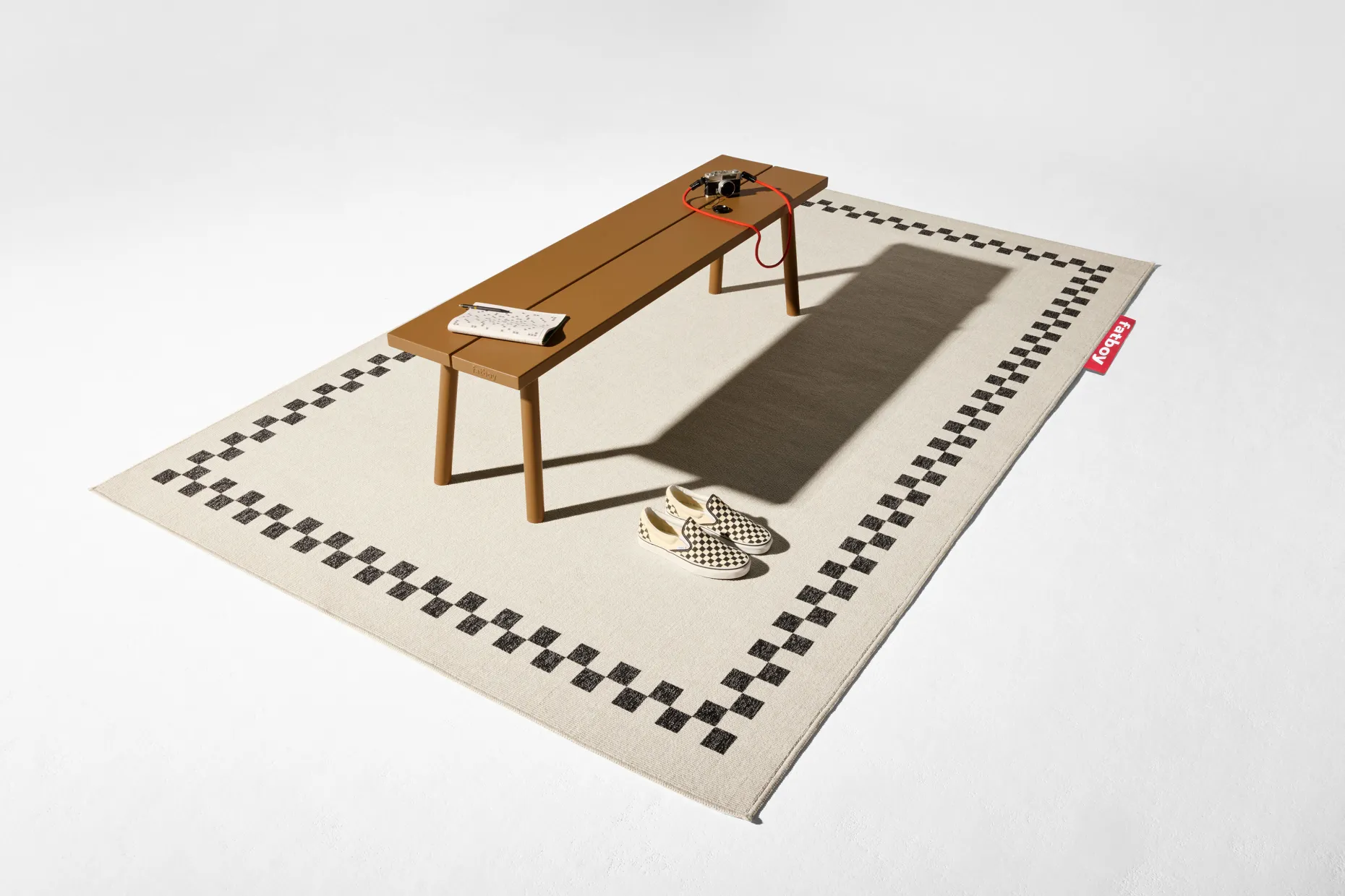 Fred's Bench Banc de jardin, marron, 160x40x46.5 cm