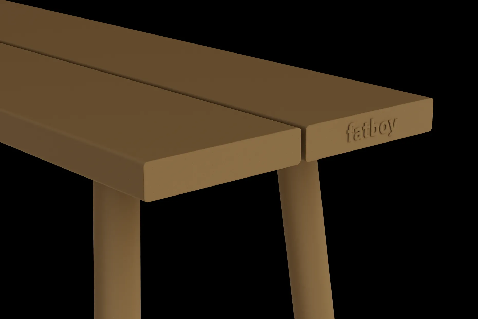 Fred's Bench Banc de jardin, marron, 160x40x46.5 cm