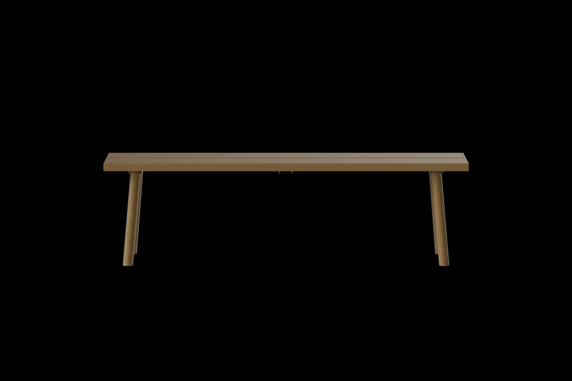 Fred's Bench Banc de jardin, marron, 160x40x46.5 cm