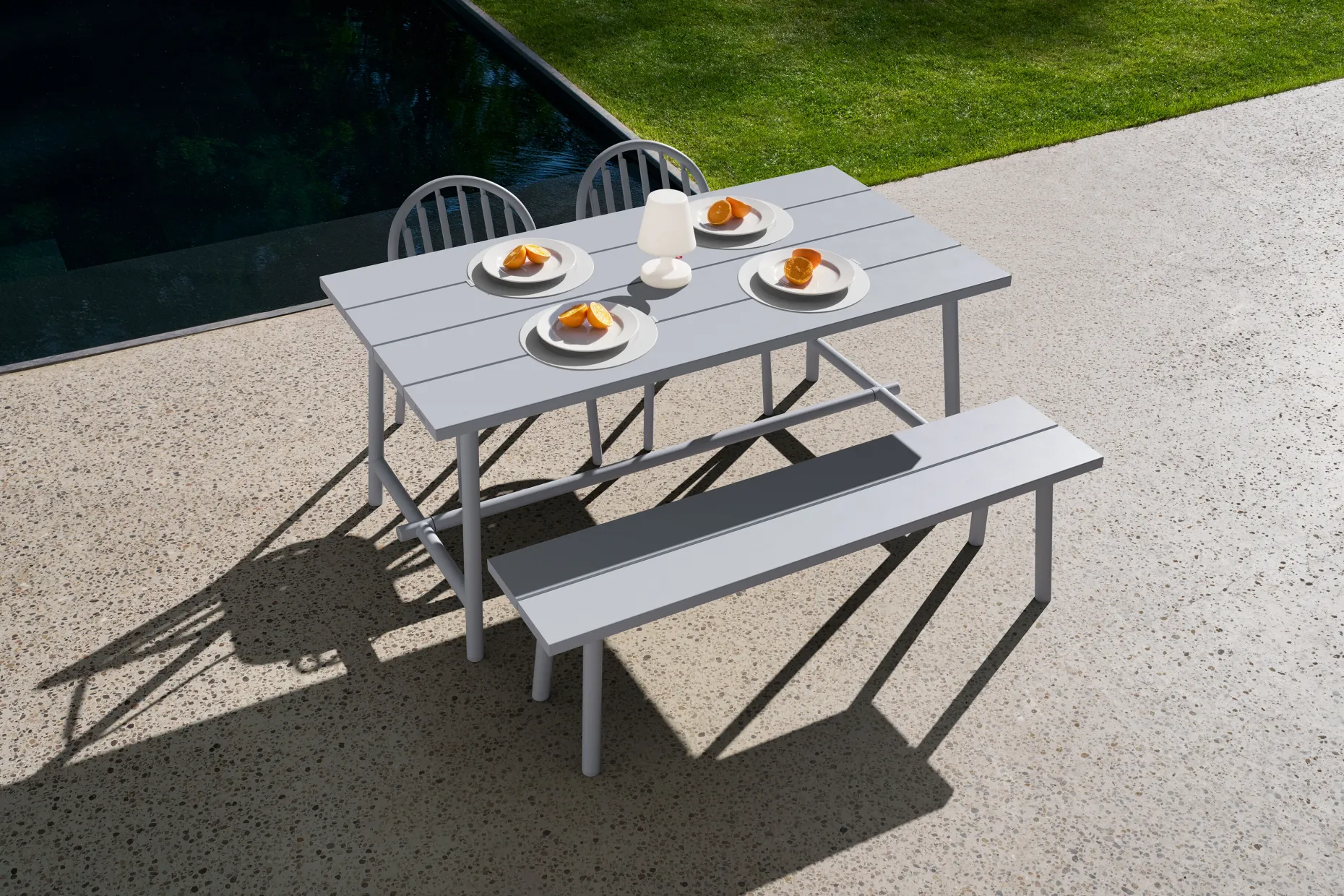 Fred's Bench Banc de jardin, 160x40x46.5 cm
