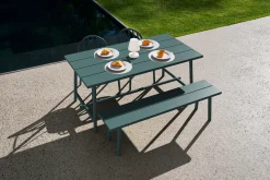 Fred's Bench Banc de jardin, vert, 160x40x46.5 cm