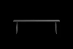 Fred's Bench Banc de jardin, black, 160x40x46.5 cm