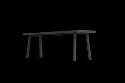 Fred's Bench Banc de jardin, black, 160x40x46.5 cm