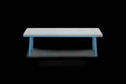Fred's Bench Pillow Coussin d’extérieur, gris, 160x40x3.5 cm