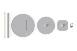 Fred's Bistreau Petite table de jardin ronde, 60x60x76 cm