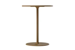 Fred's Bistreau Petite table de jardin ronde, marron, 60x60x76 cm