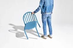 Fred's Chair Chaise de jardin, bleu, 52x56x80.5 cm