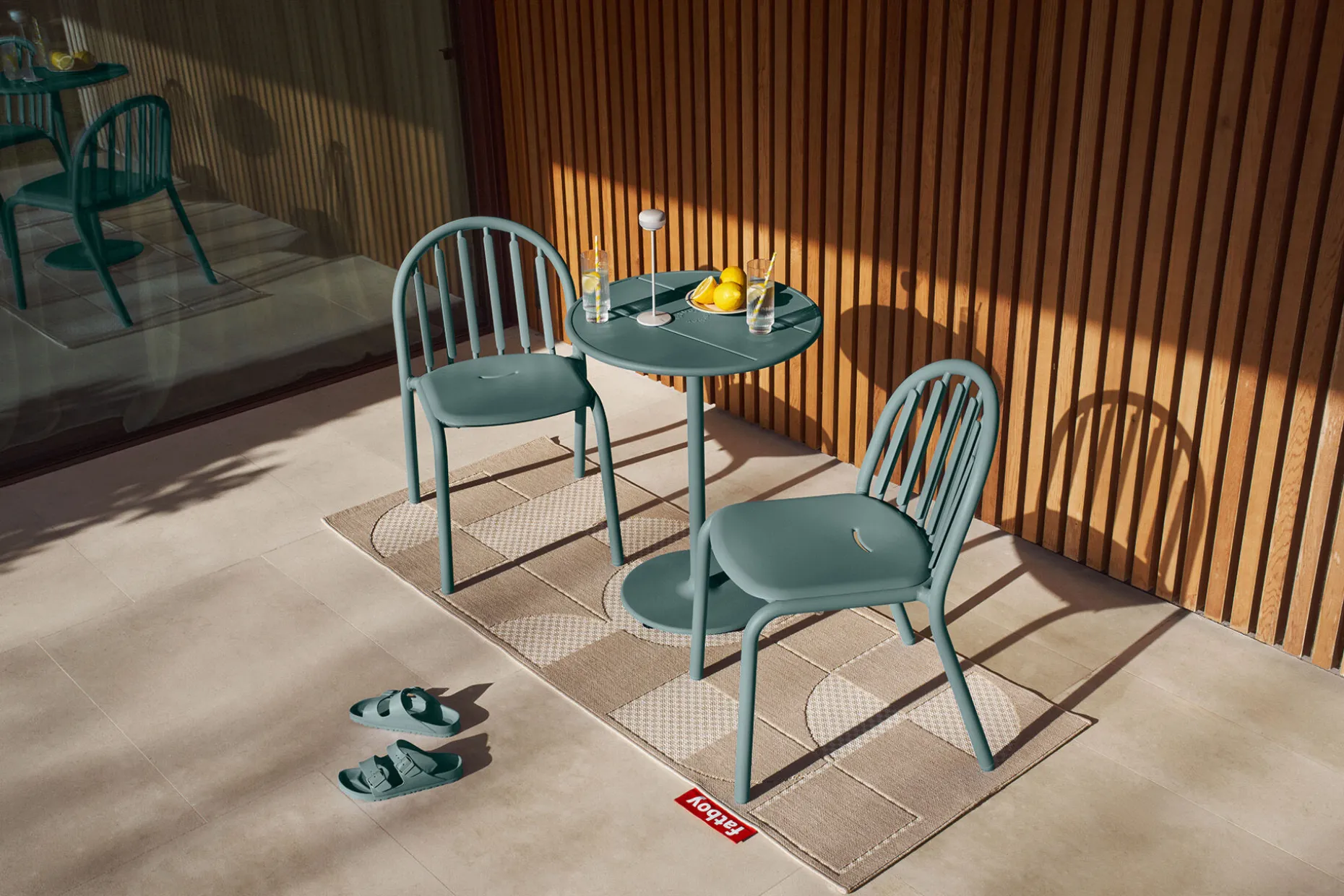 Fred's Chair Chaise de jardin, vert, 52x56x80.5 cm