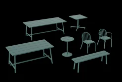 Fred's Medium Table Table de jardin, vert, 170x90x76 cm
