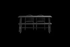 Fred's Medium Table Table de jardin, black, 170x90x76 cm